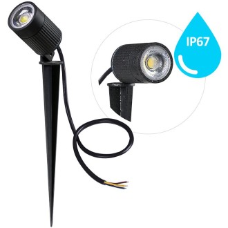 NEDES LED zahradní svítidlo 7W / IP67 / 4000K - LGL423