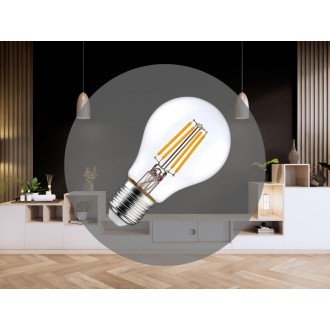 NEDES LED Filament 5W CLEAR - A60 / E27 / 4000K - ZLF521A