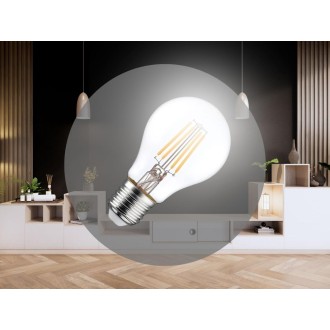 NEDES LED Filament 5W CLEAR - A60 / E27 / 4000K - ZLF521A