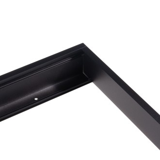 T-led Rám LED panelu 60x60cm 65mm pro přisazení černý Varianta: Rám LED panelu 60x60cm 65mm pro přisazení černý