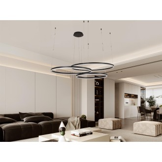 NEDES LED závěsné svítidlo + dálkový ovladač 170W - J4385/B