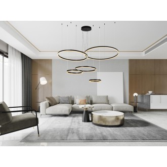 NEDES LED závěsné svítidlo + dálkový ovladač 220W - J4372/B