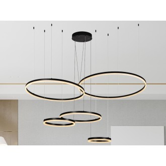 NEDES LED závěsné svítidlo + dálkový ovladač 220W - J4372/B