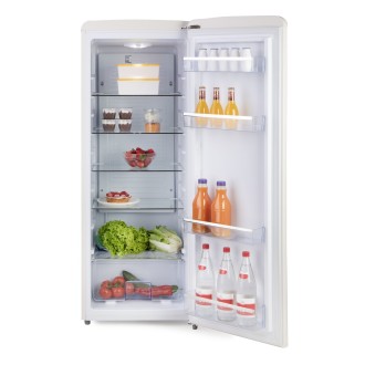 Retro lednice - monoklimatická bez mrazáku - bílá - DOMO DO91709R