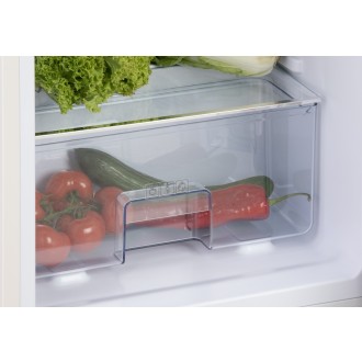 Retro lednice - monoklimatická bez mrazáku - bílá - DOMO DO91709R