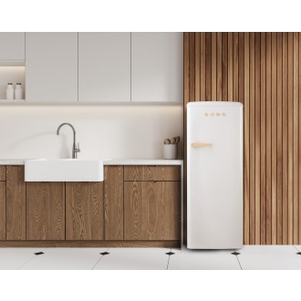 Retro lednice - monoklimatická bez mrazáku - bílá - DOMO DO91709R