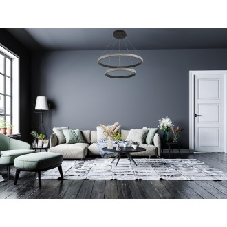 NEDES LED závěsná lampa + dálkový ovladač 65W - J4388/B