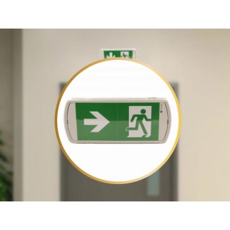 NEDES LED nouzové svítidlo 2W /3h / IP65 - LEL103