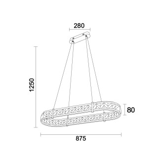 NEDES ENRIQUE závěsný lustr 875x1250 - N2003