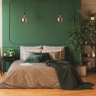 Rendl DIVINA závěsná mosaz/dekor černý mramor 230V LED E27 5W Barva / Materiál: mosaz, dekor černý mramor