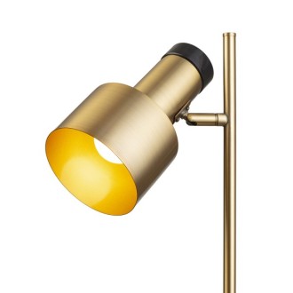 Rendl DIVINA stojanová mosaz/dekor černý mramor 230V E27 5W Barva / Materiál: mosaz, dekor černý mramor