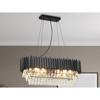 NEDES Závěsný  křišťálový lustr CARLOS 300 - N2304