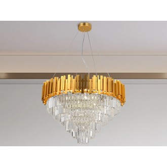 NEDES Závěsný křišťálový lustr PLAZA 800 - N2203