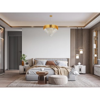 NEDES Závěsný křišťálový lustr PLAZA 800 - N2203