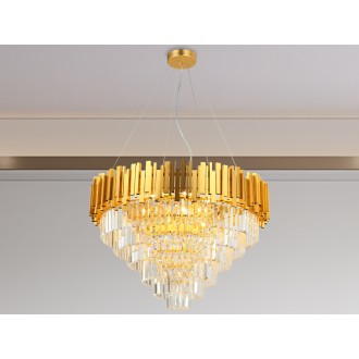 NEDES Závěsný křišťálový lustr PLAZA 800 - N2203