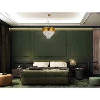 NEDES Závěsný křišťálový lustr PLAZA 600 - N2202