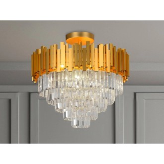 NEDES Stropní křišťálový lustr PLAZA 600 - N2201