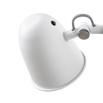 Rendl DANNY nástěnná černá mosaz 230V LED E14 5W Barva: Bílá, Barva / Materiál: matný nikl