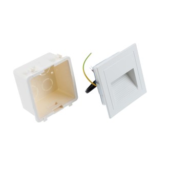 T-led LED vestavné svítidlo LOPEN-W-IP65 bílé Varianta: Teplá bílá