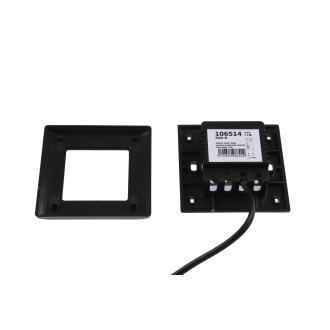 T-led LED vestavné svítidlo RAN-B černé Varianta: Denní bílá