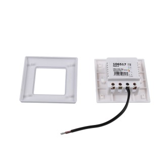 T-led LED vestavné svítidlo RAN-S stříbrné Varianta: Denní bílá