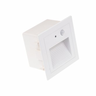 T-led LED vestavné svítidlo PIR-LOPEN-W-IP65 bílé Varianta: Denní bílá