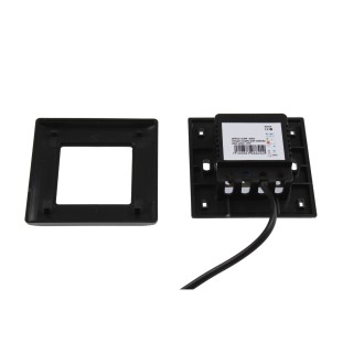 T-led LED vestavné svítidlo PIR-RAN-B černé Varianta: Denní bílá