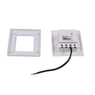 T-led LED vestavné svítidlo PIR-RAN-S stříbrné Varianta: Teplá bílá