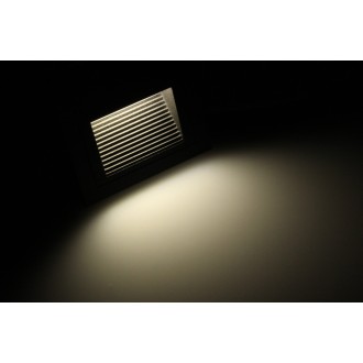 T-led LED vestavné svítidlo PIR-LOPEN-G-IP65 šedé Varianta: Teplá bílá