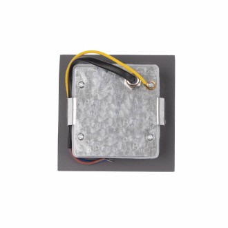 T-led LED vestavné svítidlo PIR-LOPEN-G-IP65 šedé Varianta: Denní bílá