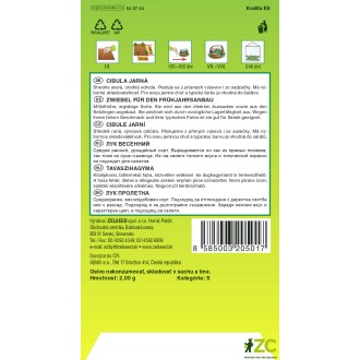 Zelseed Cibule - Karmen červená 2g