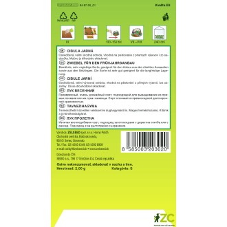 Zelseed Cibule jarní - Všetana žlutá 2g