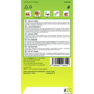 Zelseed Cibule ozimá - Luna 1,8g