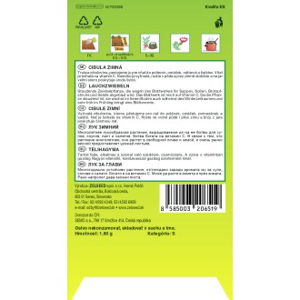Zelseed Cibule ozimá - Luna 1,8g