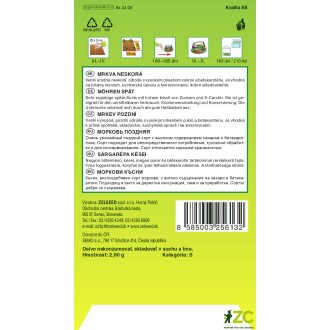 Zelseed Mrkev - Olympia pozdní 2,8g