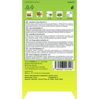 Zelseed Okurka salát. - Linda F1 pole 1g