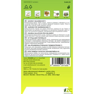 Zelseed Okurka salát. - Vesna F1 partenokarp. fol. sklen. 10s