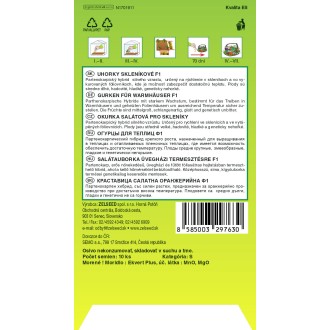 Zelseed Okurka salát. - Vesna F1 partenokarp. fol. sklen. 10s