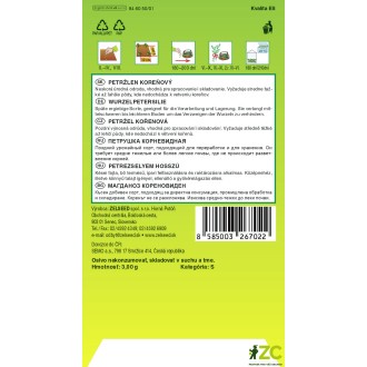 Zelseed Petržel kořenová - Hanácká 3g