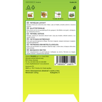 Zelseed Petržel naťová - Festival 68 hladká 3g