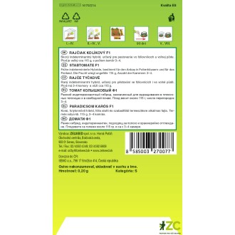 Zelseed Rajče tyčkové - Milica F1 rané 0,2g