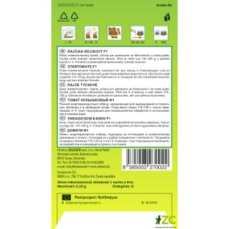 Zelseed Rajče tyčkové - Veloria Zel F1 polorané 0,2g