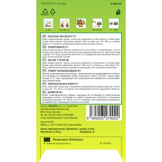 Zelseed Rajče tyčkové - Veloria Zel F1 polorané 0,2g