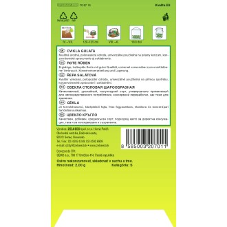 Zelseed Řepa salátová - Červená kulatá 2g