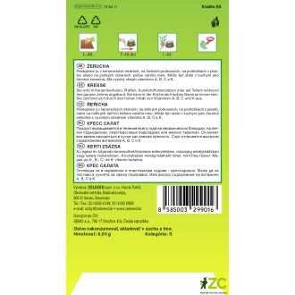 Zelseed Řeřicha zahradní - Dánská 6g