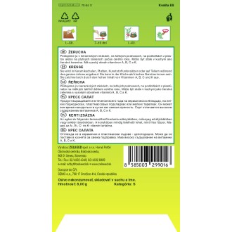 Zelseed Řeřicha zahradní - Dánská 6g