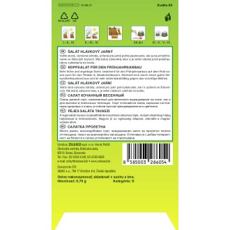 Zelseed Salát jarní - Král Máje I. raný 0,7g