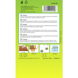 Zelseed Špenát jarní - Neptun 18g