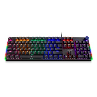 Connect IT NEO2+ Mechanická herní klávesnice, CZ/SK - černá/červená