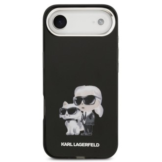 Karl Lagerfeld zadní kryt pro iPhone Air, IML Aquarelle K&Ch - černá